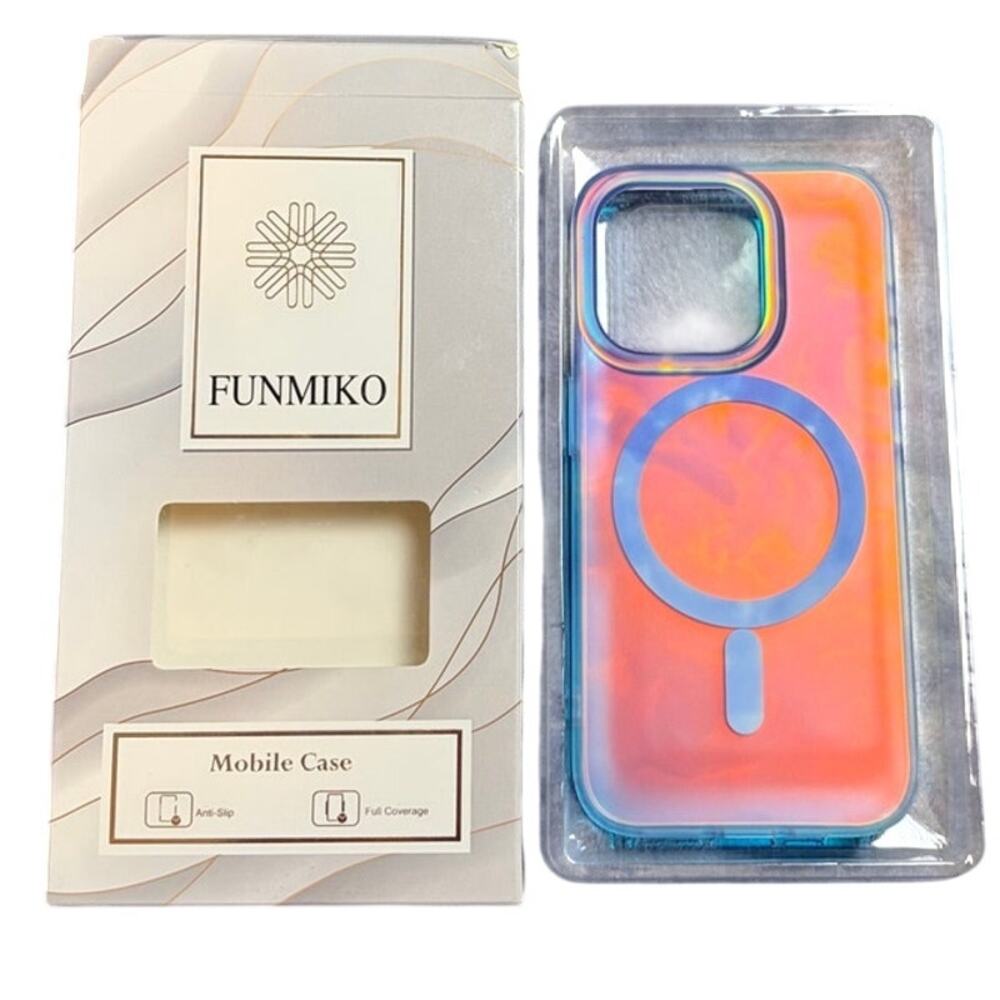 Funmiko I Phone 15 Pro (Built in Magnetic Ring )